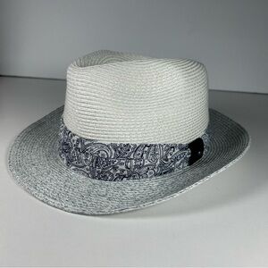 KOORINGAL Women's Lily Fedora Hat - 100% Paper Straw - Tropical - Australia 58CM